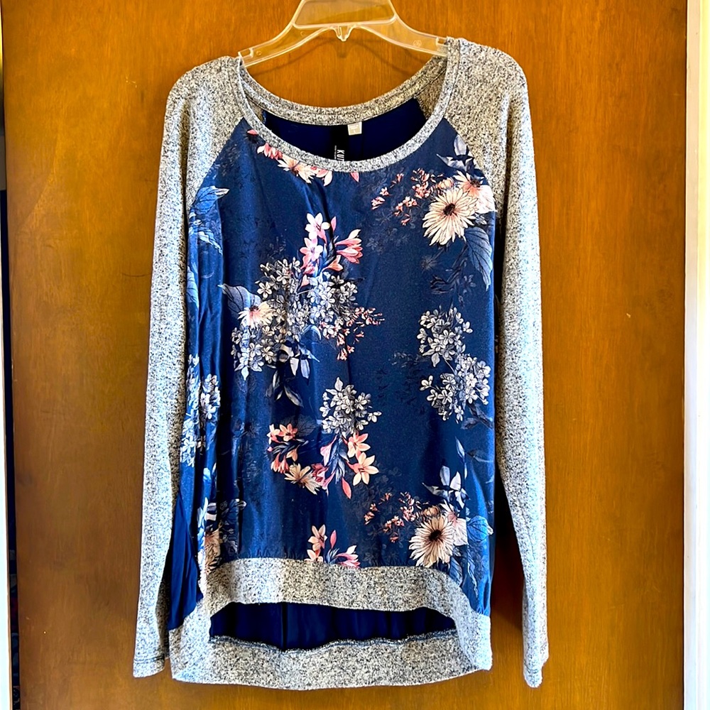Kut from the Kloth Flowered Blouse